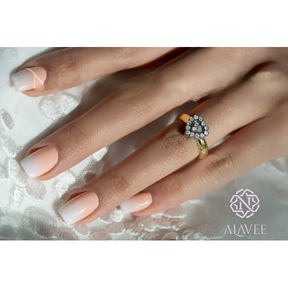 انگشتر نگین قلب