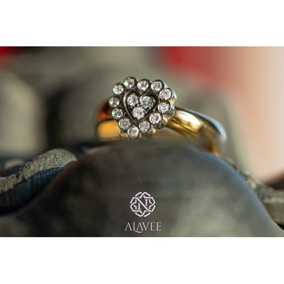 انگشتر نگین قلب