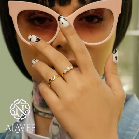 انگشتر سه مروارید