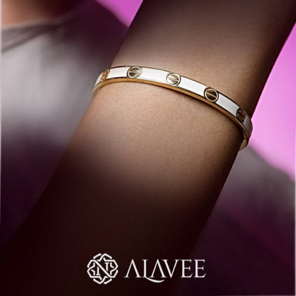 بنگل لاو کارتیه با مینا سفید