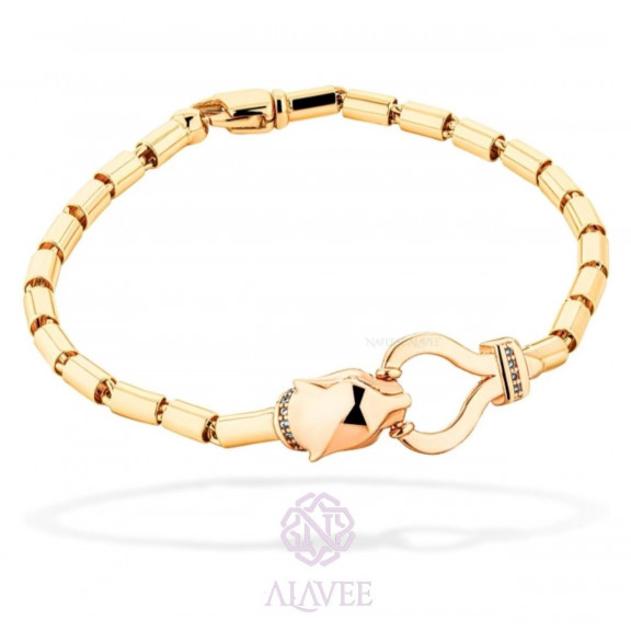 دستبند پانتر با نگین اتمی