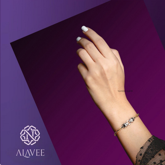 دستبند دو رنگ پانتر